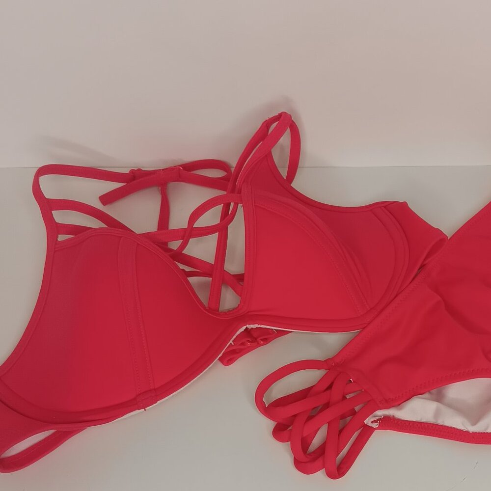 S O L D . PINK VICTORIA SECRET/NINETY NINE/ BIKINI'S - Picture 3 of 10